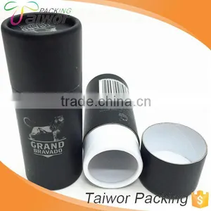 Round Paper Box for Tea Packaging Tea Box With Transparent Lid thumbnail-3