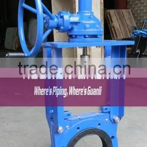 Manual Bevel Gear Slurry Knife Gate Valve Clarkson thumbnail-1