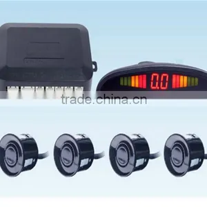 4 Sensors System 12V Car LED Display Parking Reverse Backup Radar Kit + Retail Box thumbnail-4