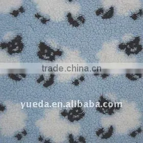 Jacquard Sherpa Fur Fabric thumbnail-1