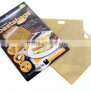 Non-stick Re-usable Toaster Bags, Set of 2 thumbnail-1