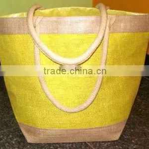 REUSABLE UPMARKET JUTE SHOPPER BAGS thumbnail-4