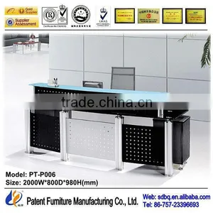 Good Design Engineered Quartz Reception Desk Stand PT-P006 thumbnail-1