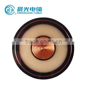 500kV Longitudinal Water-resistant Power Cable of XLPE Insulated Corrugated Aluminum-sheathing PE Sheathed Power Cable thumbnail-1