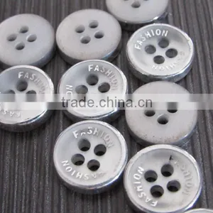 Half Transparent Plastic Button thumbnail-1