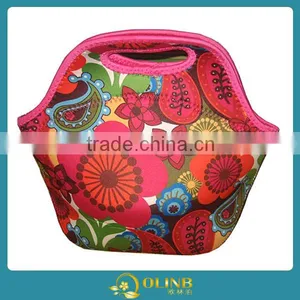 Custom Neoprene Picnic Bag,neoprene Thermos Picnic Bag With Shoulder Straps thumbnail-1