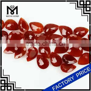 Fashion Red Agate Stone Gem For Jewelry Making thumbnail-6