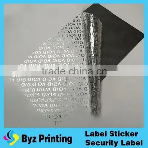 Hot Sale Anti-counterfeiting Warranty Void if Removed Label,security Void Sticker,ultra Destructible Vinyl in Lidun Brand thumbnail-1