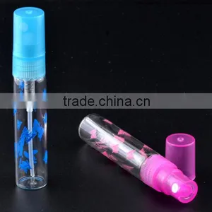 The Butterfly Frosting 5 ml Cosmetic Packaging Bottle Perfume Bottles Portable Perfume Spray Bottle Glass Drawn Tube Bottles thumbnail-6