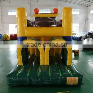 Hot Sale Giant Blue Inflatable Obstacle Course Toys for Kids and Adults for Commercial Use thumbnail-2