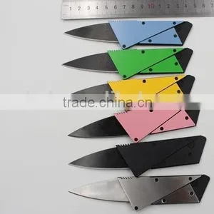 OEM Multi Color Foldable Credit Card Knife Can do Customer Logo thumbnail-3