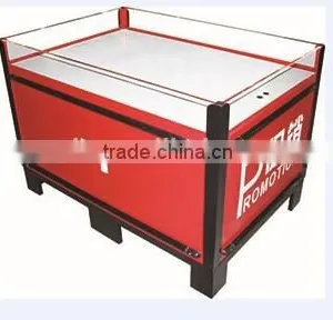 RH-PT042 Height 850mm 12mm Thickness Acrylic Fencing Covers Supermarket Promotional Table thumbnail-1