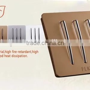Wall Switch Top Quality 3 Gang 1 Way or 2 Way thumbnail-2