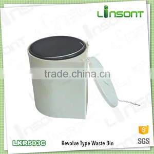 Fancy Plastic Trash Can Kitchen Cabinet Waste Bin thumbnail-1