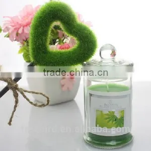 Colorful Jelly Candles in Clear Glass With Decoration Flower for Wholesale thumbnail-5