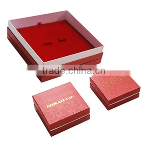 Cheap Wholesale 2016 Cardboard/Art Paper/Custom Jewelry Box For Bracelet Set Earring thumbnail-5