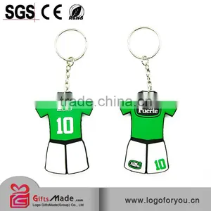 Fashional Wholesale Custom Silicone Rubber Keychain /keyring thumbnail-2