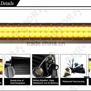 AURORA High Quality 50inch Led off Road Light Bar Amber Color thumbnail-2