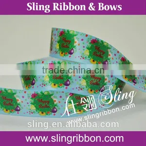 Printed Ribbon For Easter's Day Decoration thumbnail-1