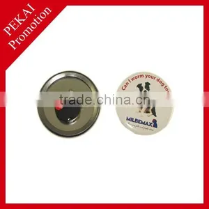 Hot Popular Selling Promotional Plastic Botton Badge thumbnail-5