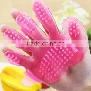 Hot Silicone Pet Bath Massage Brush Pet Bathing Brush / Clean Brush Dog Massage Brush / Pet Bath Brush thumbnail-1