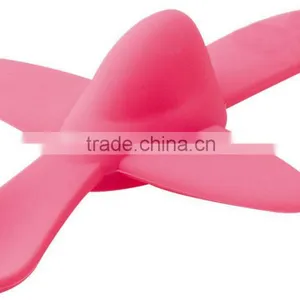 Creative Silicone Baby Feeding Spoon thumbnail-1