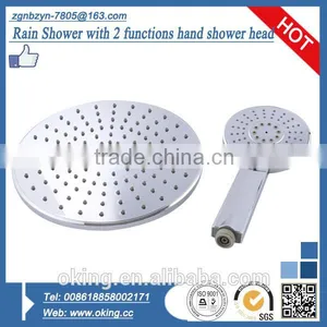 Rain Shower With 2 Functions Hand Shower Head/shower Set thumbnail-1