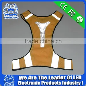 2016 Good Quanlity Refelctive LED Safety Cloth For Road Safety At Night thumbnail-3