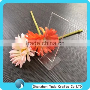 Factory Handmade Acrylic 2x6 Photo Booth Strip Frame Wholesale Clear Picture Frame Strip thumbnail-1
