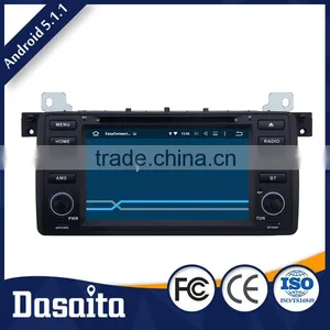 7 Inch 2 Din Black Screen Design Android 5.1.1 RK3188 Android Stereo Sounds Car Gps Dvd Player for BMW 2002 to 2006 E46 thumbnail-1