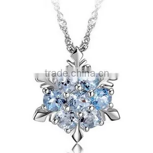 2016 925 Sterling Silver ELSA Necklace Women thumbnail-1