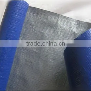 pe Tarpaulin Blue/silver Roll , Width 2m and 4m Not Weld thumbnail-1