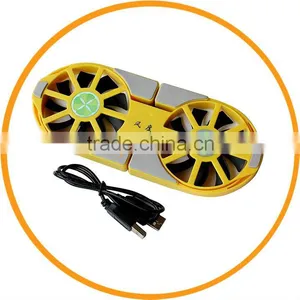 Laptop 2 Fans Usb Cooler Pad From Dailyetech thumbnail-1