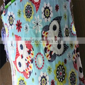 China Made Printing Two Side Brushed Cotton Flannel thumbnail-1