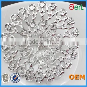Crystal Rhinestone Pin Brooch thumbnail-4