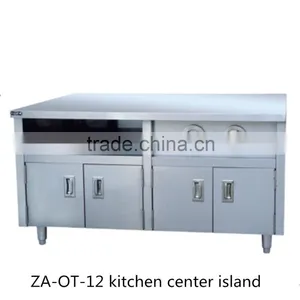 Best Quality Commercial Restaurant Center Island Worker Table on Sale thumbnail-2