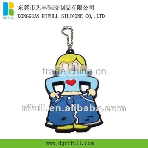 High Quality Silicone Keyring thumbnail-1