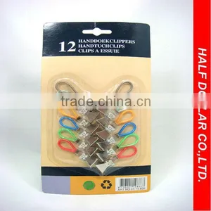 Promotional 12PC Towel Pins/washcloth Clips/Handtuch Clips thumbnail-1
