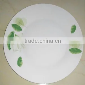 2016 Popular Ceramic Dinner Flat Plate China Supplier Factory Direct Dinnerware Plates Dishes With Your Own Custom Decal thumbnail-3