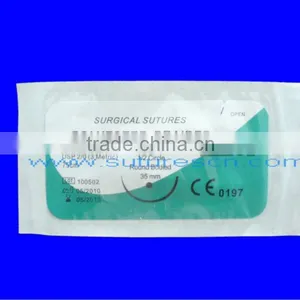 Medical Polyester Thread With Needle thumbnail-1