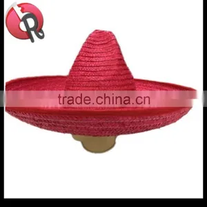 Wide Brim Sombrero Straw Hat thumbnail-2