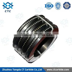Professional Tungten Carbide Cold Roller tc Ribbing Rolls for Rolling Reinforcing Bar thumbnail-3