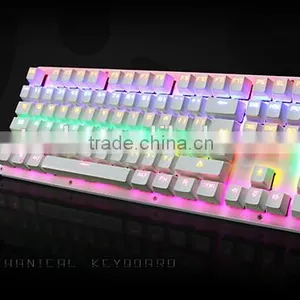 Led Backlight Metal Gaming Mechanical Keyboard thumbnail-2
