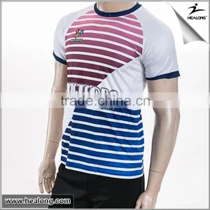 Heat Transfer Printing Thai Quality Football Shirt Maker Soccer Jersey Made In China thumbnail-1