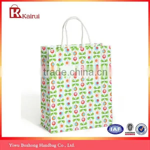 Fully Stocked Factory Supply Printed Kraft Paper Bag thumbnail-5