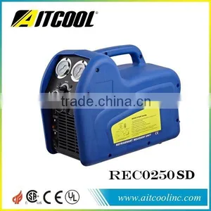 High Quality R134aRefrigerant Recovery Unit With Oil Separator Refrigerant Gas Dual Voltage RECO250SD thumbnail-1