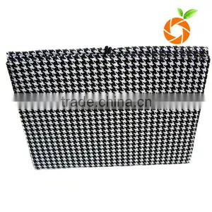 Black and White Canvas Cloth Smart Case With Stand For Kindle Aosis thumbnail-5