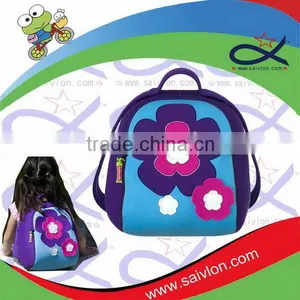Flower Design Kids Food Warmer Lunch Bag / Backpack thumbnail-1