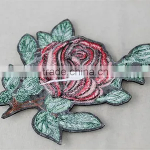 Hot Sale Iron-on Flower Applique Embroidery Patch for Wedding thumbnail-5
