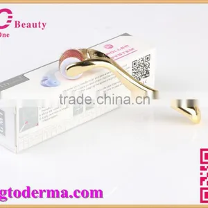 GTO New Designed Gold Handle 540 Count Titanium Microneedle Derma Roller thumbnail-4